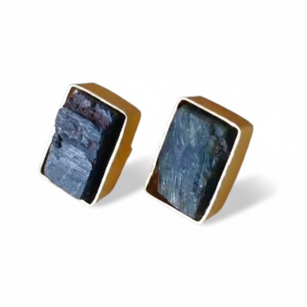 Midnight Slate Studs
